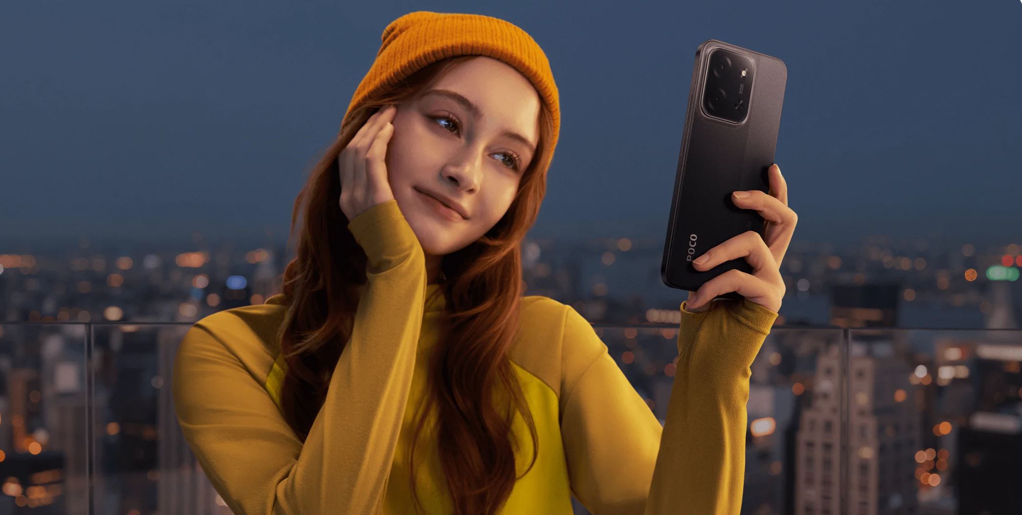 POCO C85 — недорогой смартфон до 10 000 рублей. Идеальный вариант для тех, кому нужен максимально недорогой аппарат. Изображение: mstore.ie. Фото.