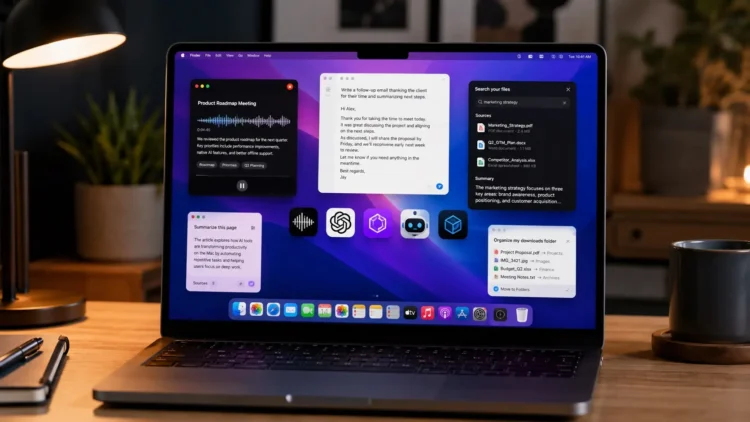 6 лучших ИИ-приложений, которыми я пользуюсь на своем MacBook Air. Фото.