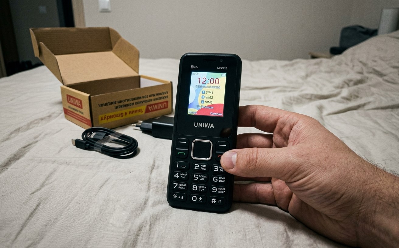 Кнопочный телефон для Авито и запасных SIM-карт. Удобная трубка по выгодной цене. Фото.