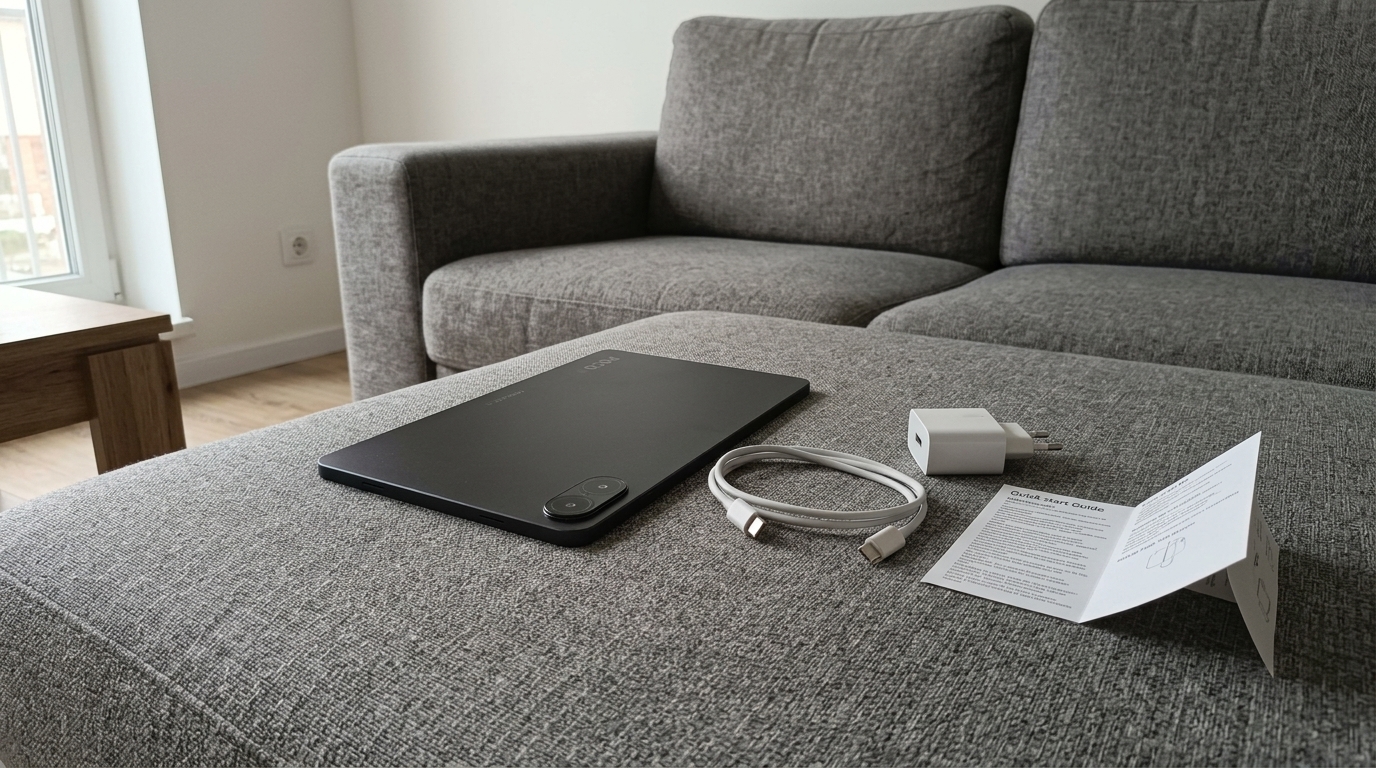 POCO Pad M1 — Андроид-планшет дешевле iPad. 12 дюймов для сериала в кровати — после этого к телефону возвращаться невозможно. Фото.