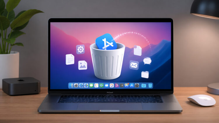 Как полностью удалить приложение с компьютера Mac. Фото.