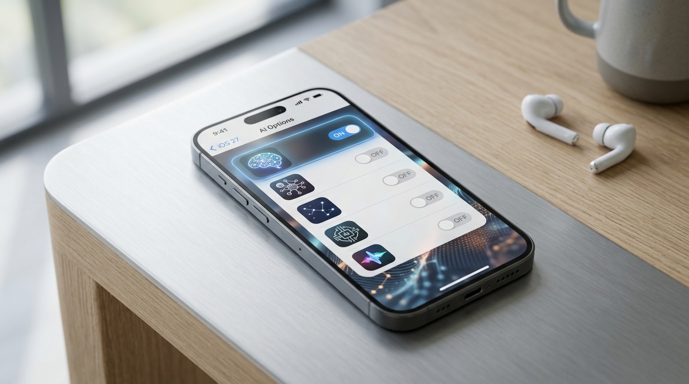 ChatGPT, Gemini и Claude в iOS 27: что изменится для iPhone. Появится большой выбор разных ИИ. Фото.