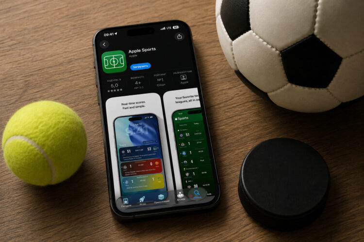 Приложение Apple Sports для iPhone вышло в России: как следить за матчами и чемпионатами. Фото.