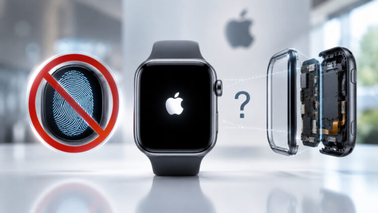 Почему в Apple Watch нет Touch ID, хотя Apple очень хотела. Фото.