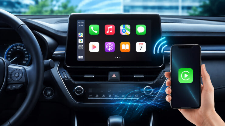 Как сделать проводной CarPlay беспроводным: пользуюсь сам и теперь советую всем. Фото.