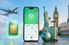 Как купить зарубежную eSIM для поездок через Сбербанк Онлайн на iPhone. Фото.
