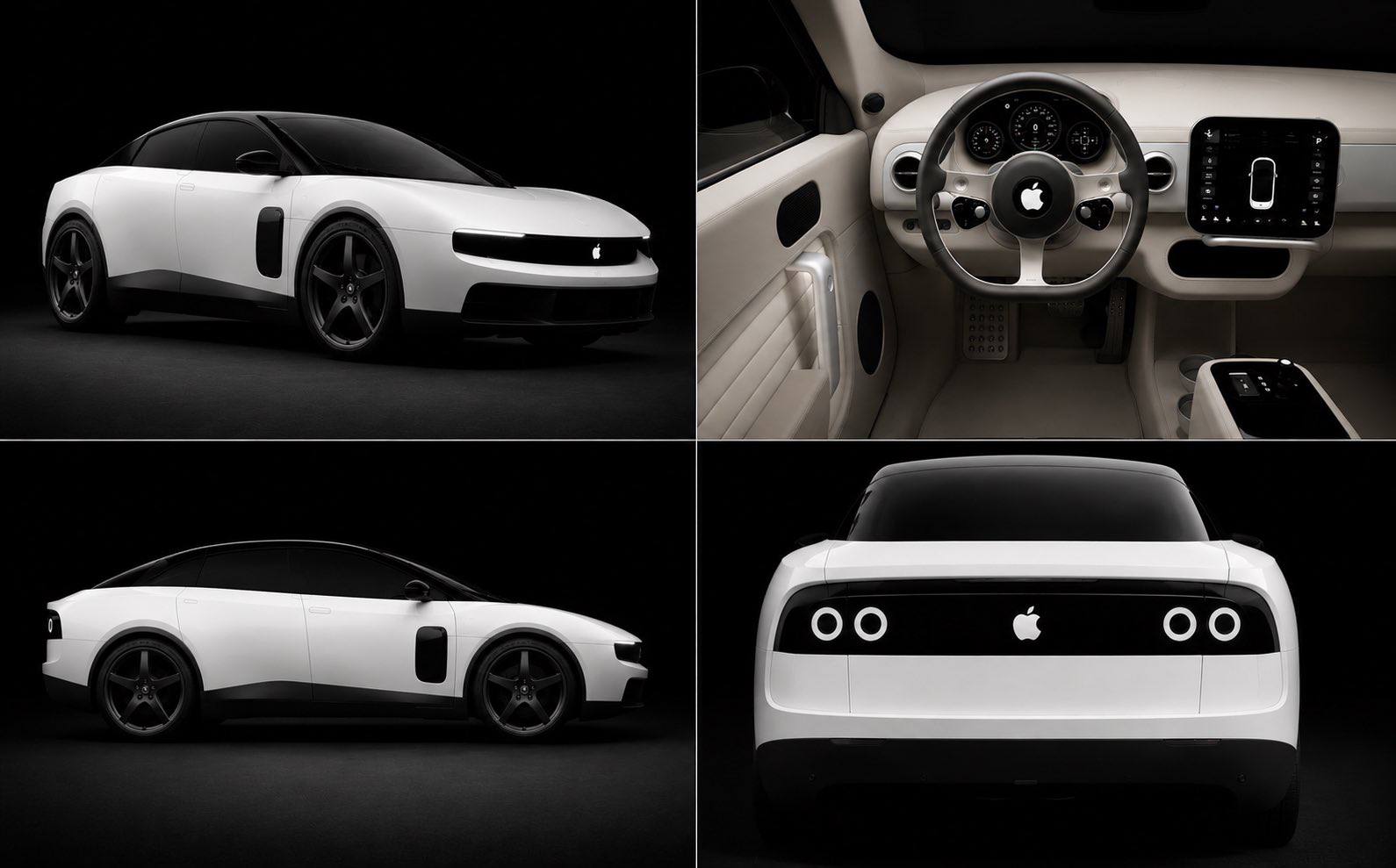 Дизайн Apple Car: салон, кузов и экосистема iPhone. Следуя логике, Apple Car должен был выглядеть как-то так. Изображение: BigGeek. Фото.