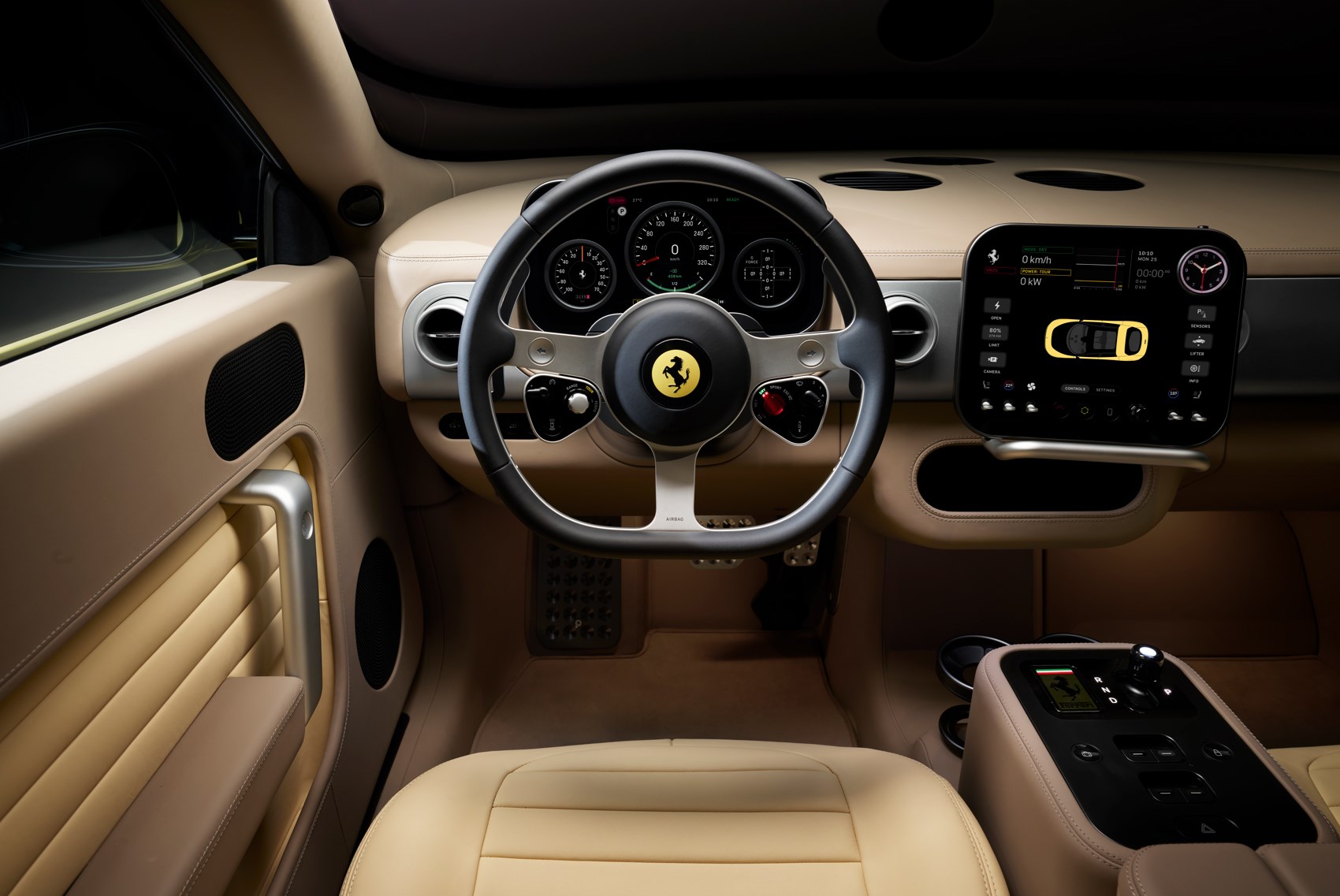 Ferrari Luce от Джони Айва: почему её сравнивают с Apple Car. А вот так автомобиль выглядит внутри. Фото.