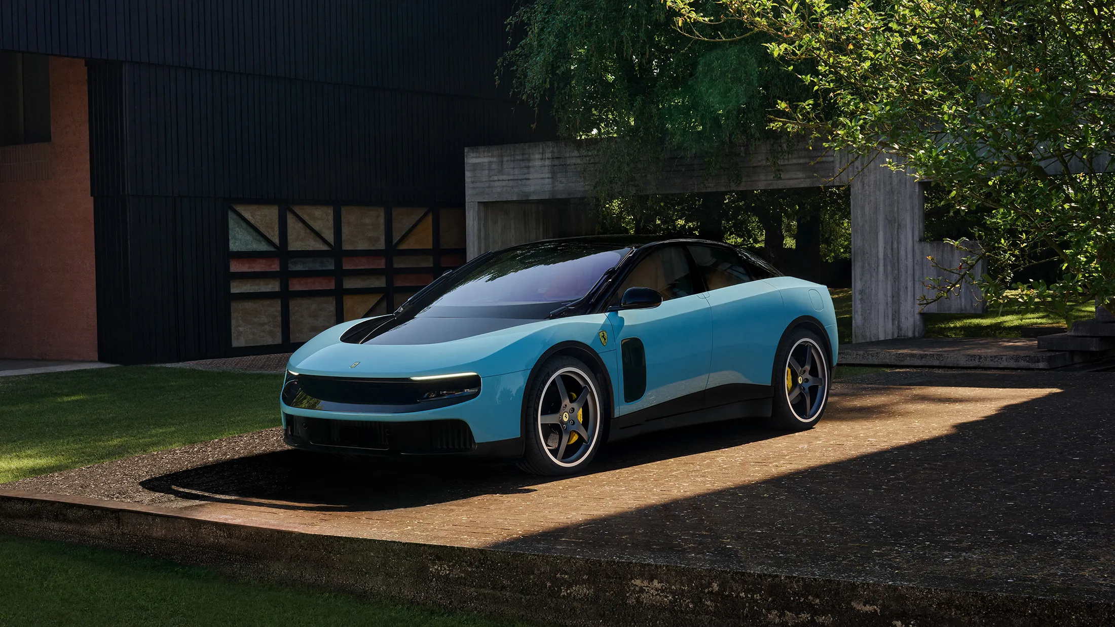 Ferrari Luce от Джони Айва: почему её сравнивают с Apple Car. Вот такой получилась Ferrari Luce в исполнении Джони Айва. Фото.