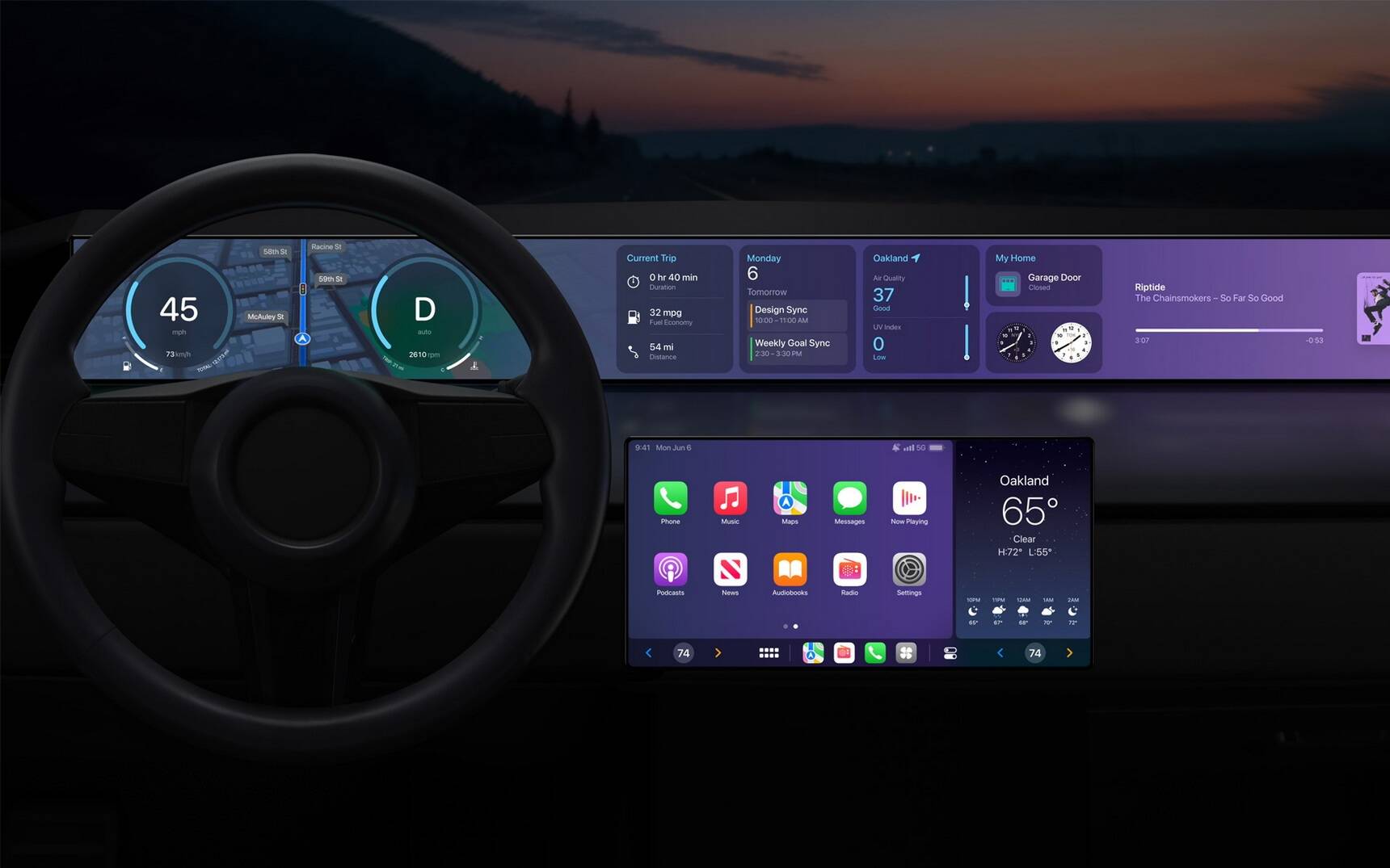 CarPlay Ultra: как Apple всё-таки попала в автомобили. Apple выпустила всё-таки кое-что для автомобилей, но это совсем не то, что ждали. Фото.