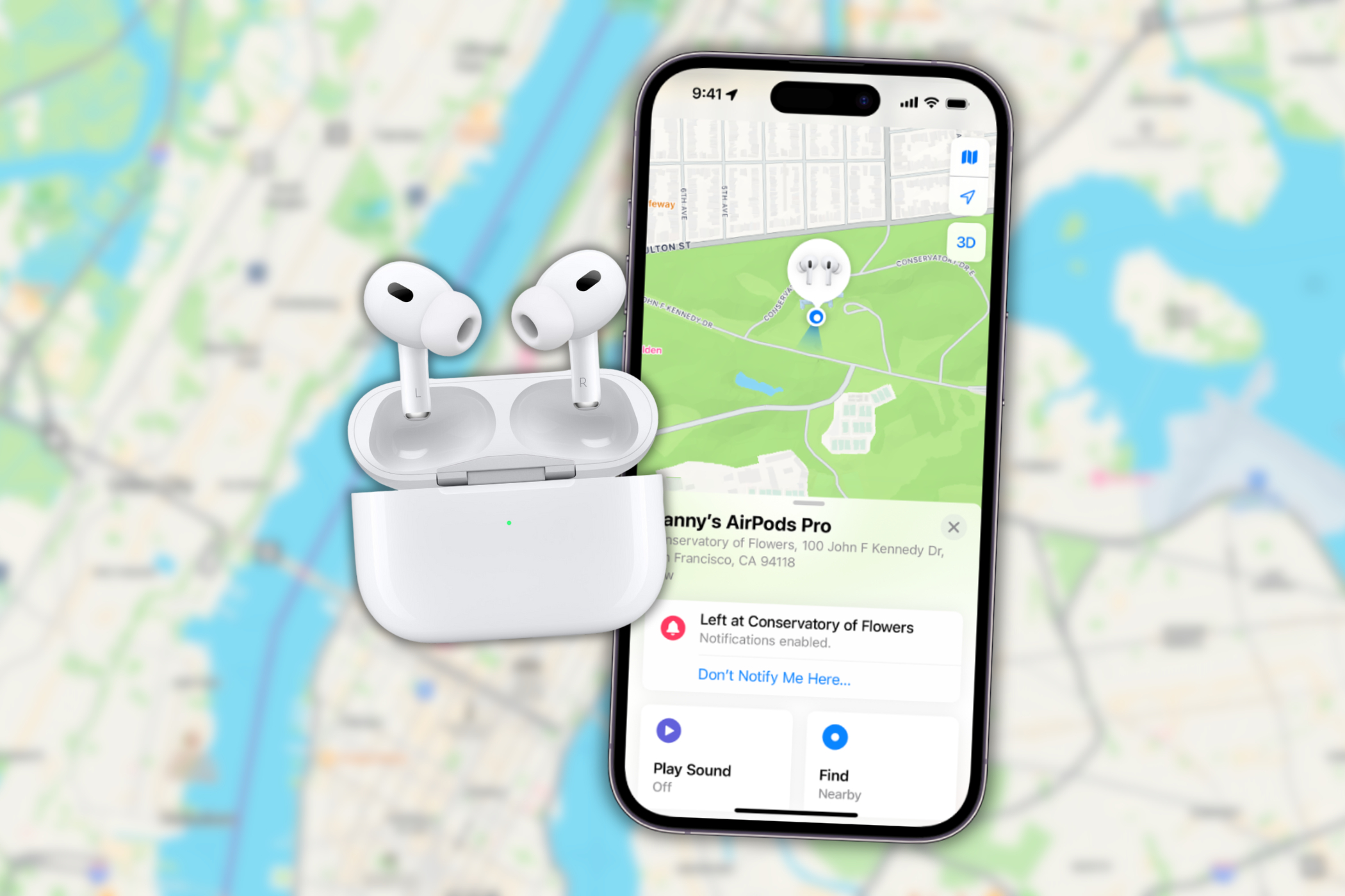 Айфон нашёл чужие AirPods: что делать. Относитесь к уведомлениям от AirPods спокойно. Фото.