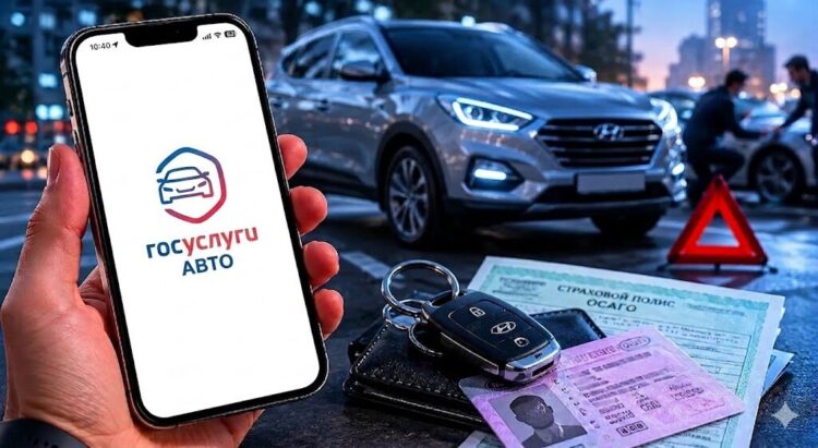 Госуслуги Авто на iPhone: как предъявить документы, проверить штрафы и оформить ДТП в приложении. Фото.