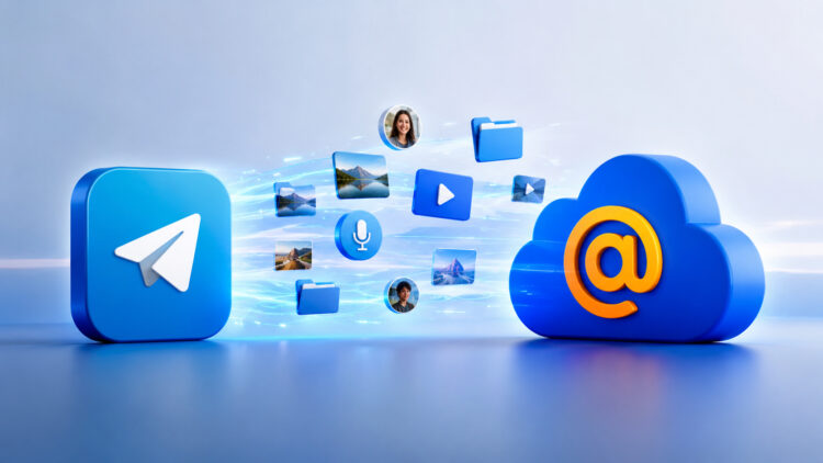 Как перенести все файлы, фото, видео и кружочки из Telegram в Облако Mail.ru. Фото.