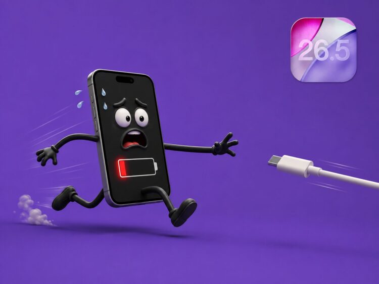 Что стало с батареей iPhone после iOS 26.5 — результаты теста автономности и отзывы пользователей. Фото.