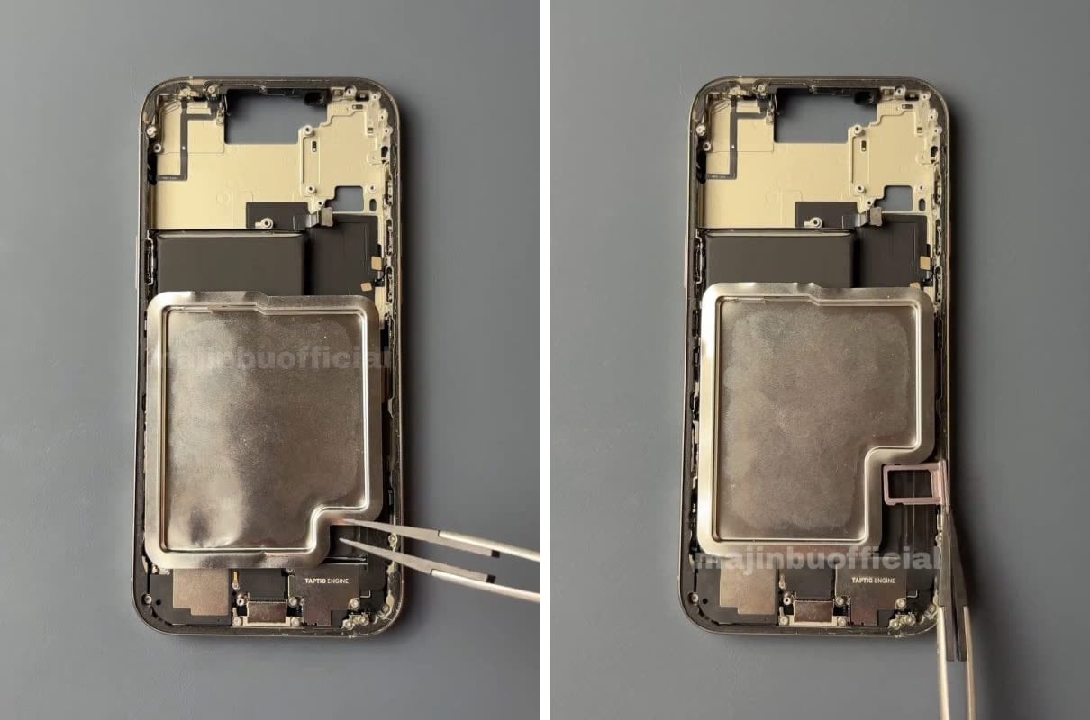 Стоит ли покупать iPhone 17 из США для России. Разница в размере аккумулятора в версии eSIM и с обычной SIM. Фото.