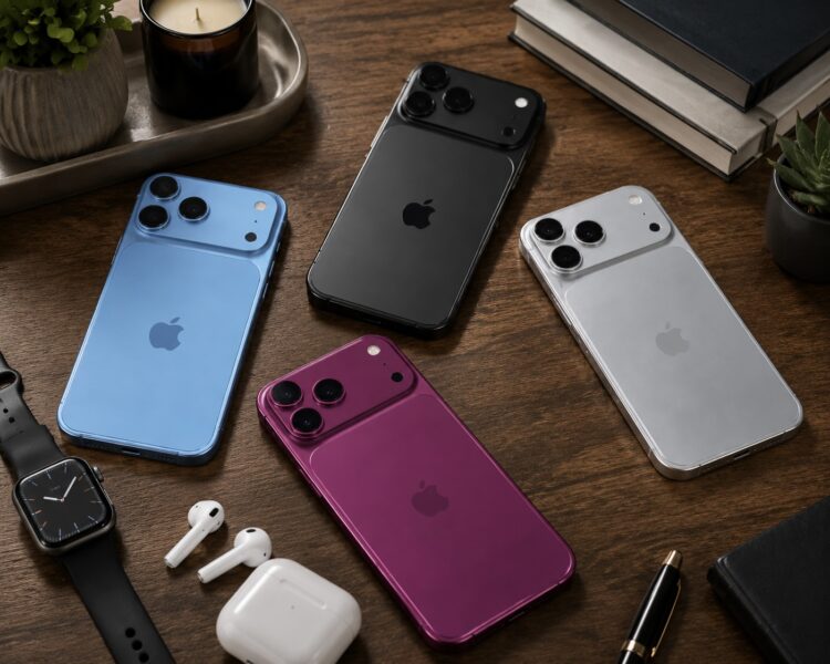 iPhone 18 Pro в новых цветах показали на фото. Фото.