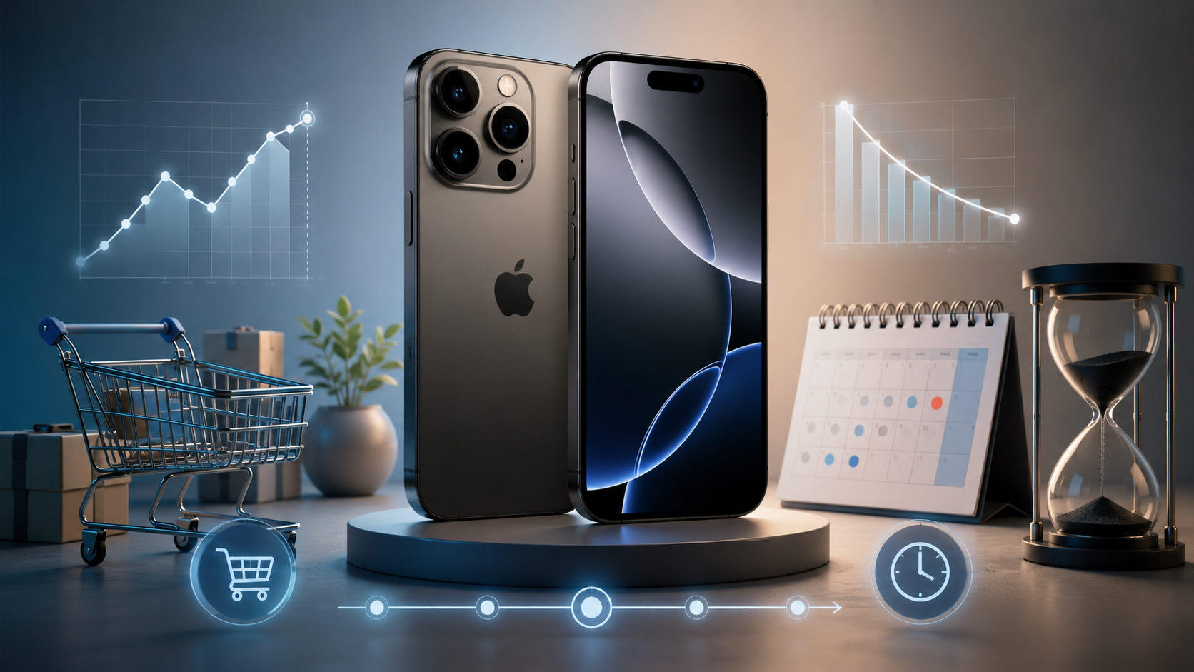 Когда лучше покупать новый iPhone после старта продаж. Уметь ждать тоже хороший способ сэкономить на покупке iPhone. Фото.