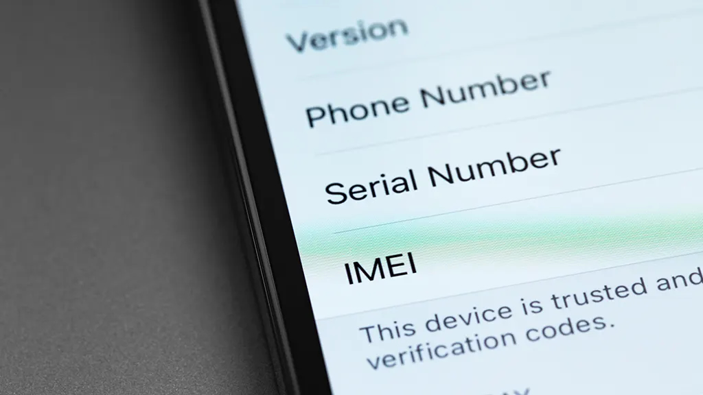 Для чего в России создают базу IMEI смартфонов. IMEI можно найти в настройках айфона. Фото.
