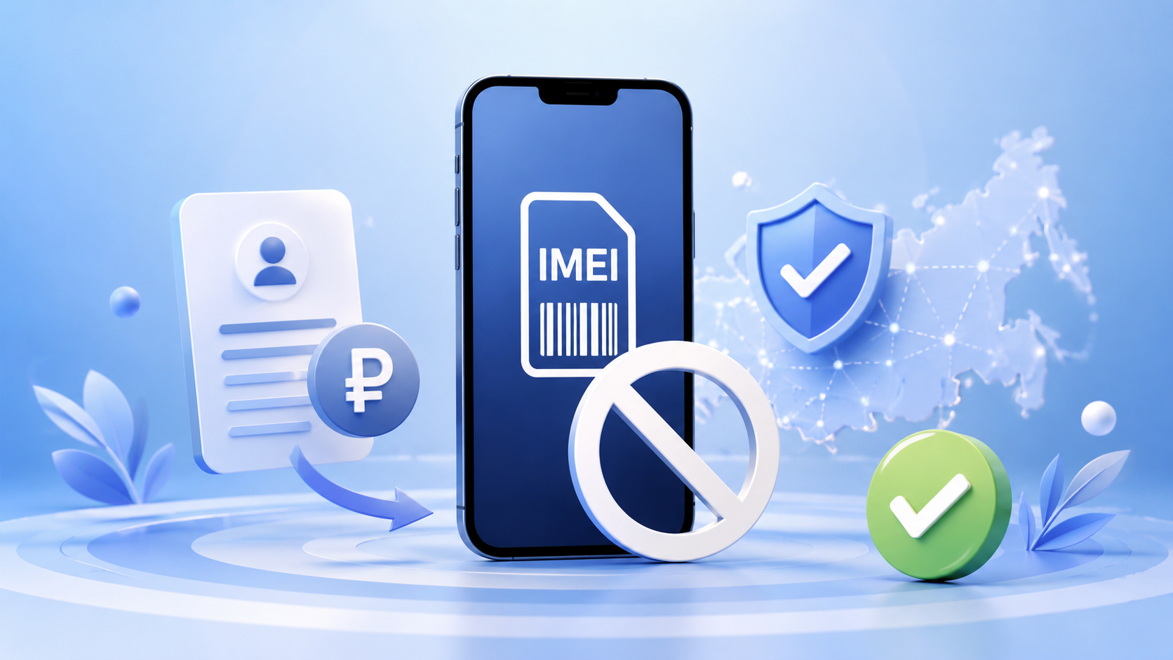 Отсутствие смартфона в базе IMEI: чем грозит. Если смартфона не будет в базе, появятся ограничения. Фото.