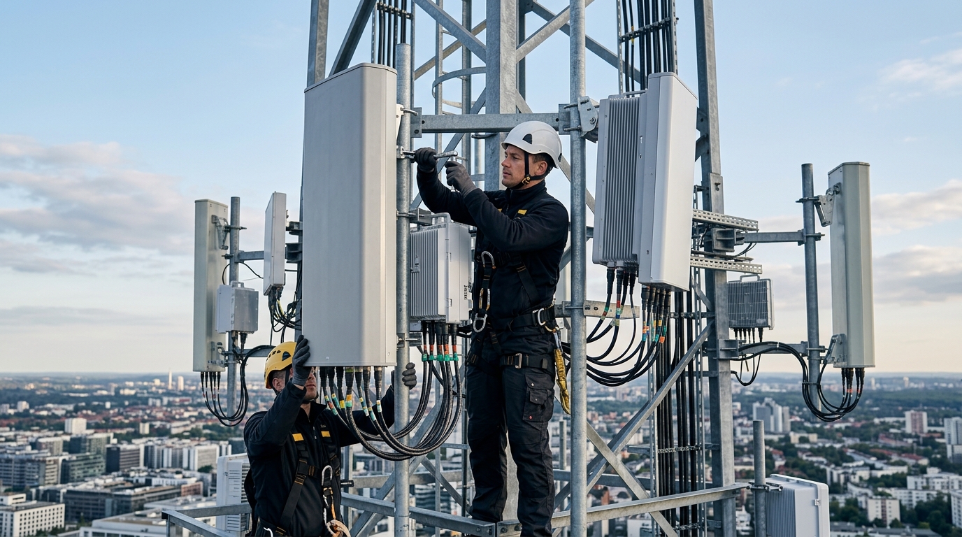 Базовая станция 5G: именно от установки такого оборудования зависит реальная скорость сети