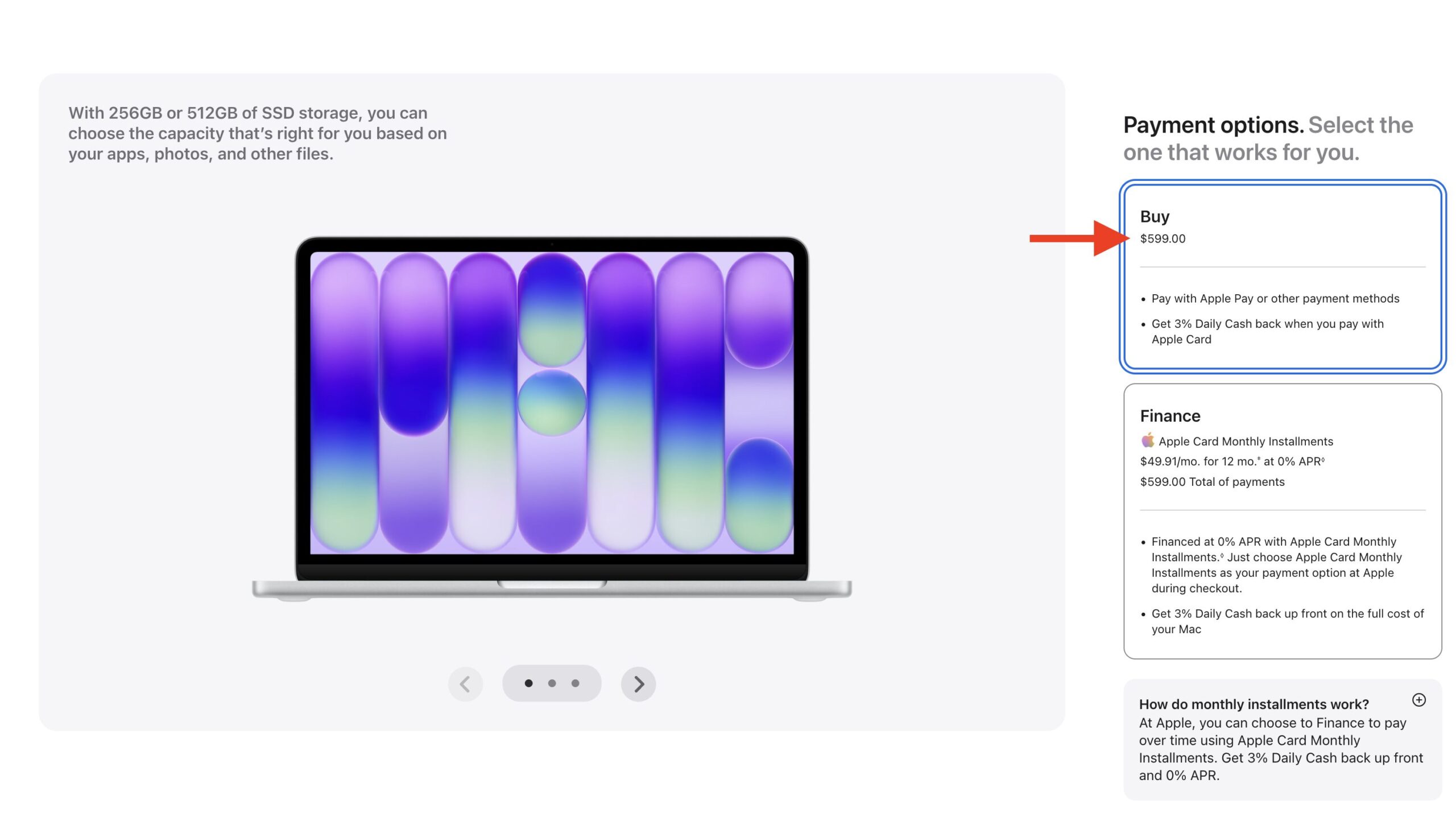 Сколько MacBook Neo стоит в России и в США. В США всё еще подешевле, но не забываем про налог. Фото.