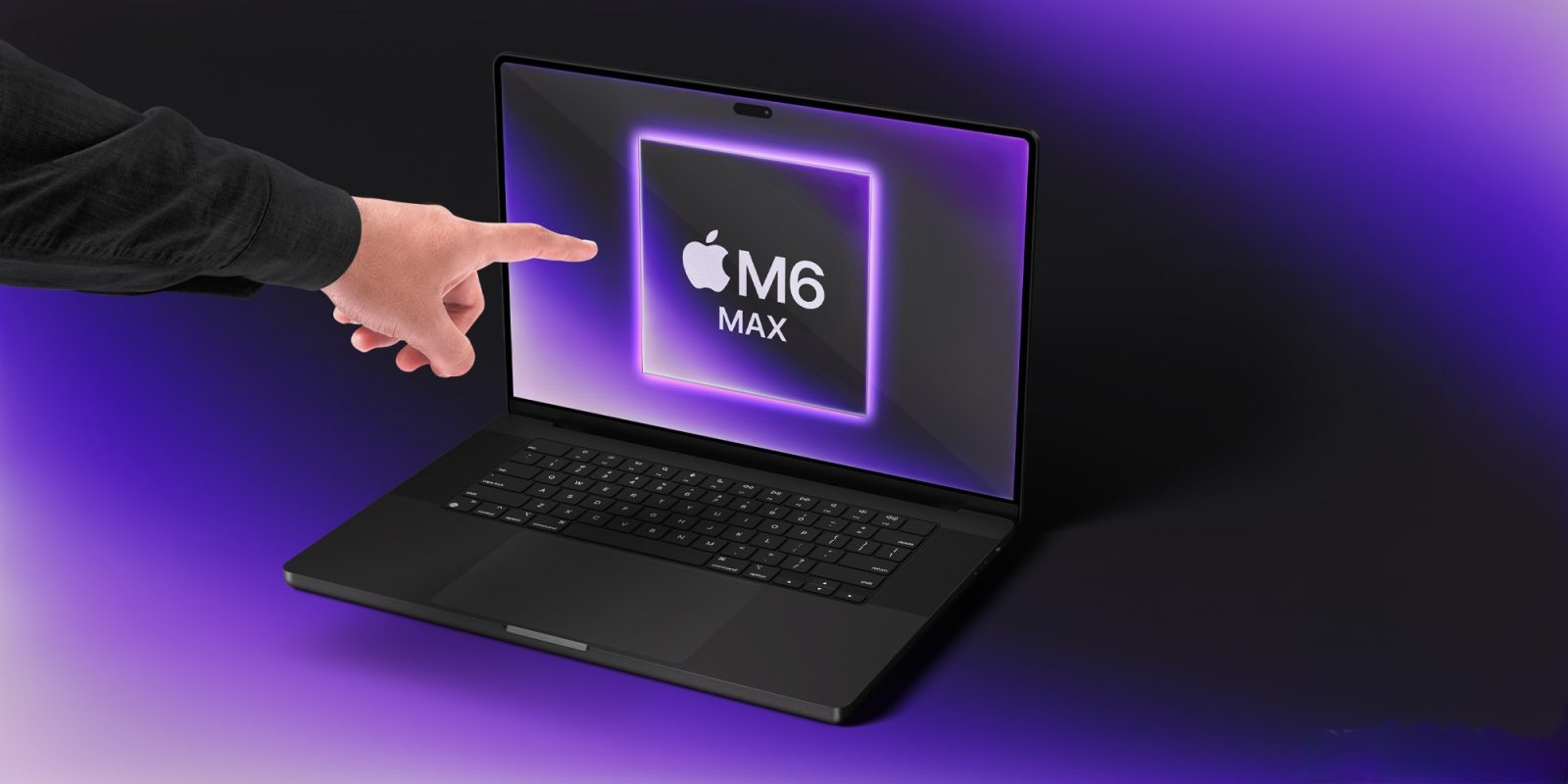 Зачем MacBook нужен сенсорный экран. Появится возможность тыкать в экран MacBook пальцами. Фото.