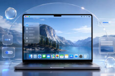 Apple допилит дизайн Liquid Glass в macOS 27: что изменится в новой ОС для компьютеров в Mac. Фото.