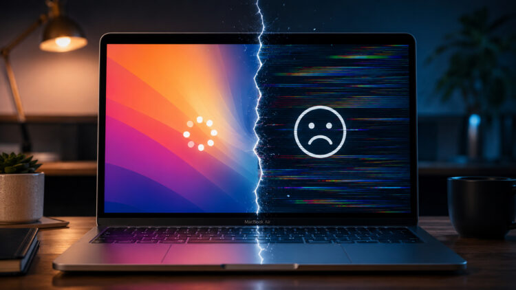 Обновил MacBook Air M2 на macOS 26.5 и пожалел об этом через минуту: что случилось с моим ноутбуком. Фото.
