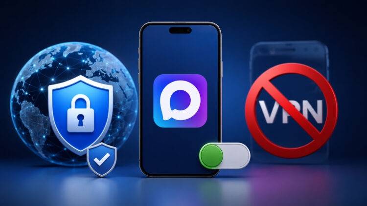 Отключите VPN, чтобы пользоваться МАКС: как все равно отправить сообщение на iPhone. Фото.