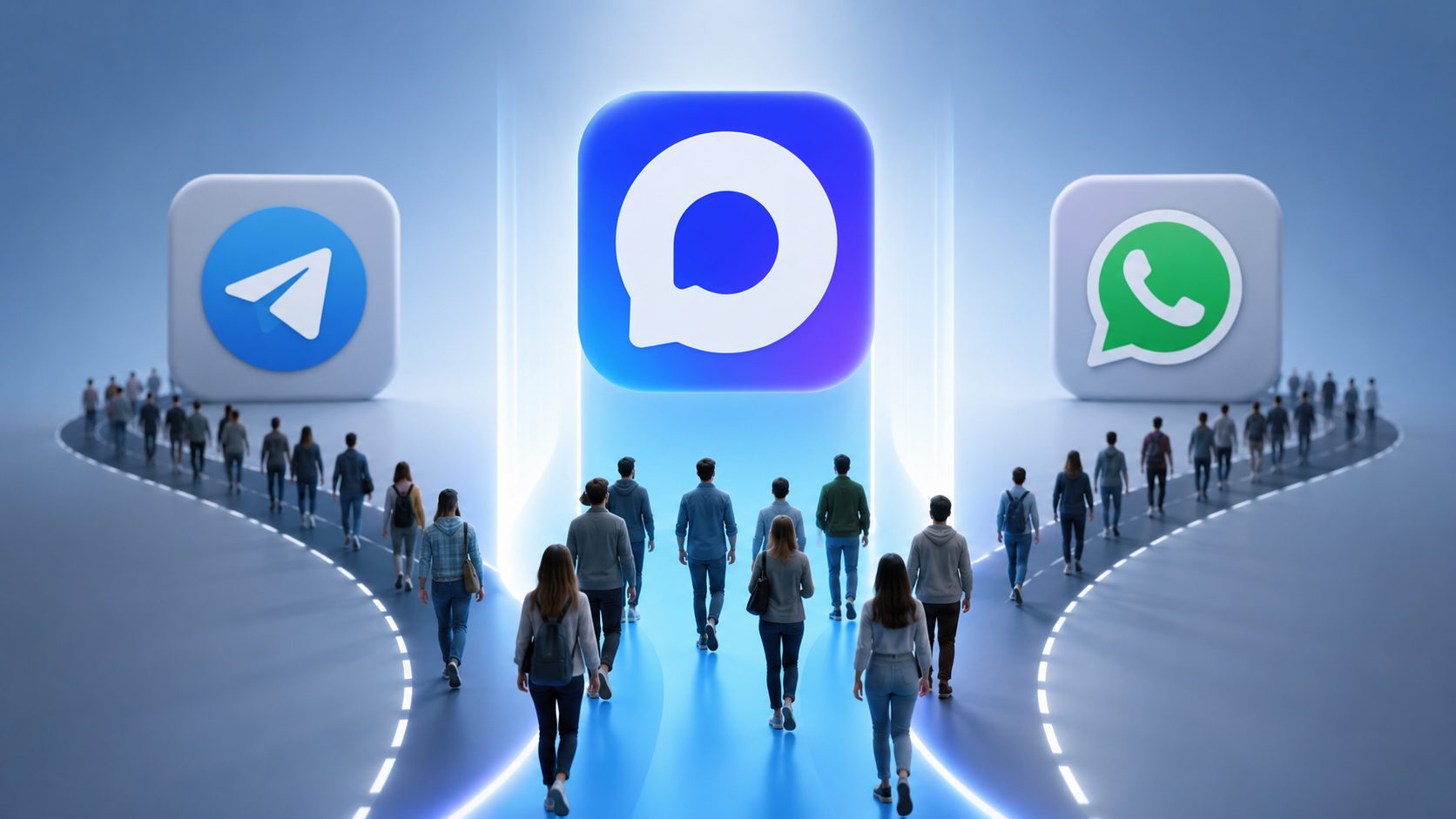Почему люди переходят на МАКС вместо Telegram и WhatsApp. Не приходится удивляться, почему пользователи переходят из заблокированных WhatsApp и Telegram в МАКС. Фото.