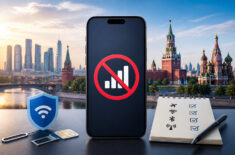 Отключение мобильной связи в Москве: точная дата и как подготовить iPhone к отсутствию интернета. Фото.