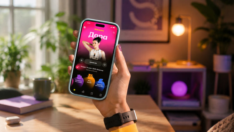 Большое обновление Яндекс Музыки для iPhone: Моя волна теперь знает работаете вы или отдыхаете. Фото.