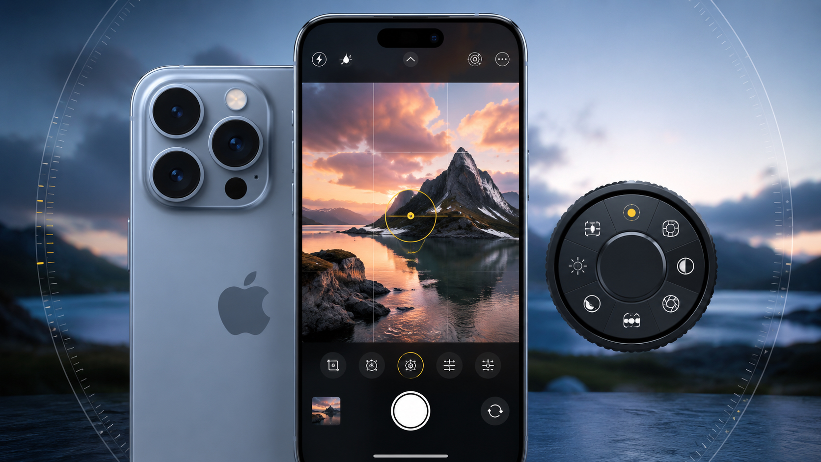 Новые настройки камеры на iPhone в iOS 27. Теперь вы будете настраивать расположение элементов в камере iPhone. Фото.