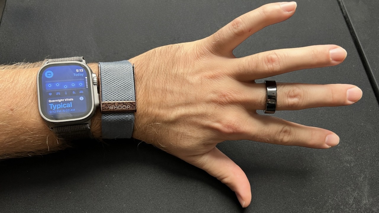 Что происходит с продажами Apple Watch и конкурентов. А еще у браслетов и колец есть важное преимущество: они не отвлекают своим экраном. Фото.