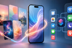iOS 27 сама нарисует обои и соберёт быстрые команды за вас — вот как это будет работать. Фото.