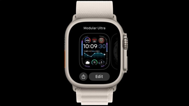 На обычных Apple Watch появится циферблат от Ultra. Вот как он будет выглядеть. Фото.