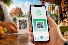 Как оплачивать покупки в Таиланде QR-кодом через Сбербанк Онлайн на iPhone. Фото.