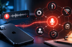 iPhone сам записывает голосовые сообщения: основные причины и способы решения. Фото.