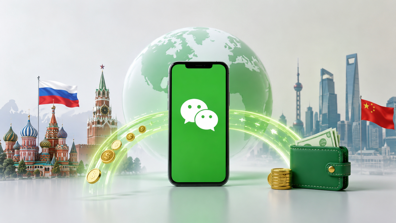 WeChat можно пополнять через МТС. Фото.
