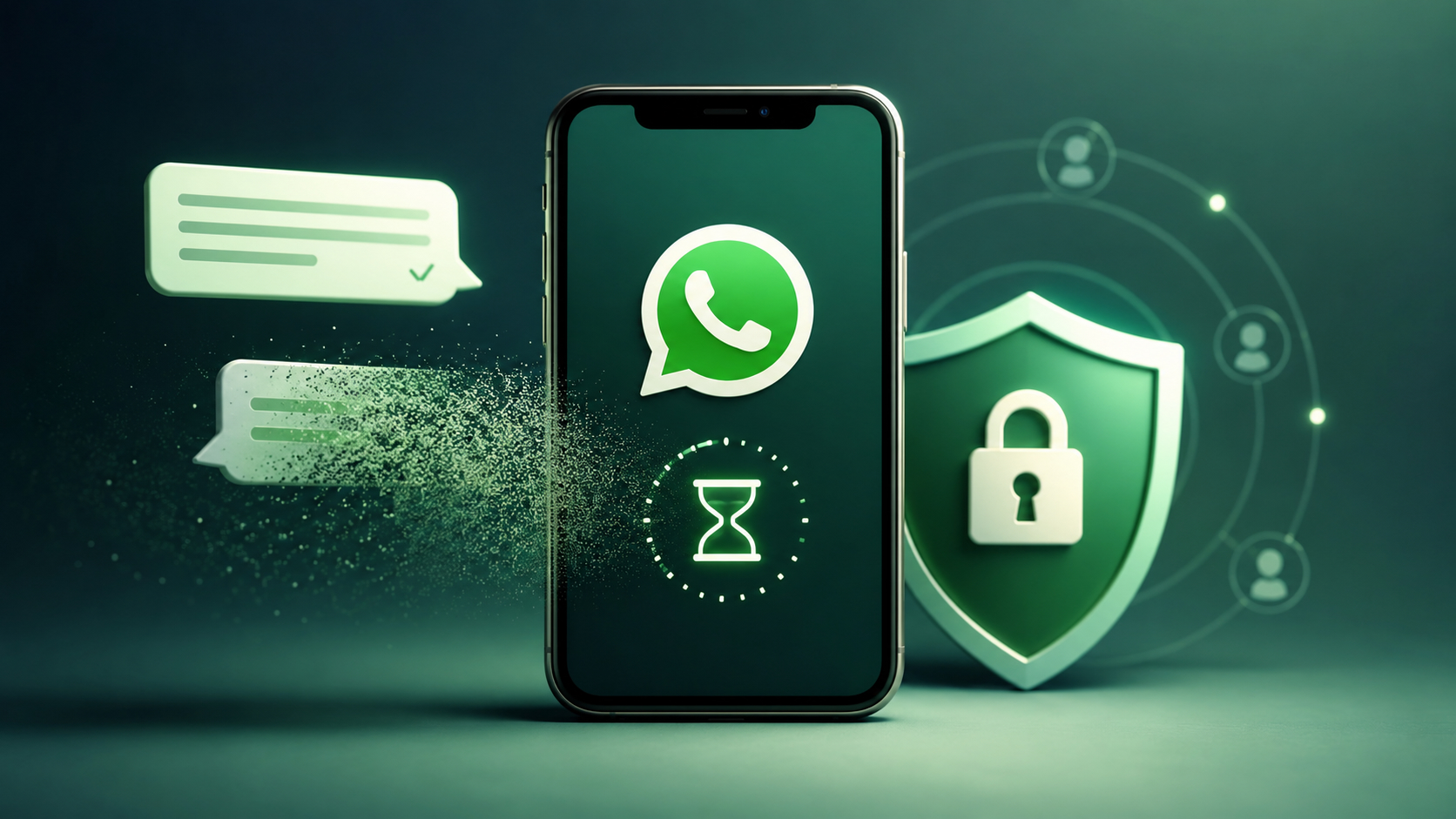 Для чего нужны исчезающие сообщения в WhatsApp*. Фишка пригодится тем, кто не хочет хранить важные сообщения долго. Фото.