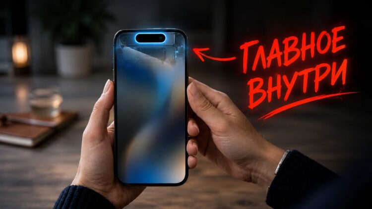 iPhone 18 Pro показали во всех подробностях: новый Dynamic Island и кое-что для игр. Фото.