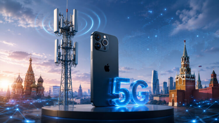 Будет ли работать 5G на iPhone в России. Фото.
