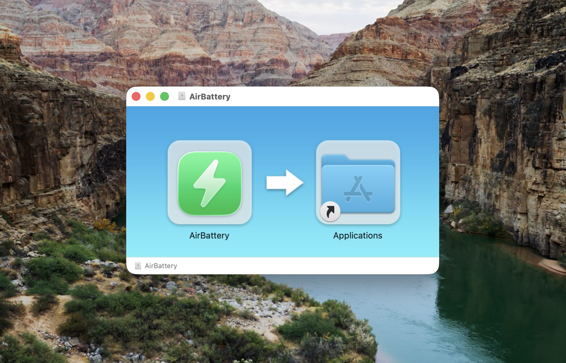 Установка AirBattery на Mac: пошаговая инструкция. Установка вообще топовая. Фото.