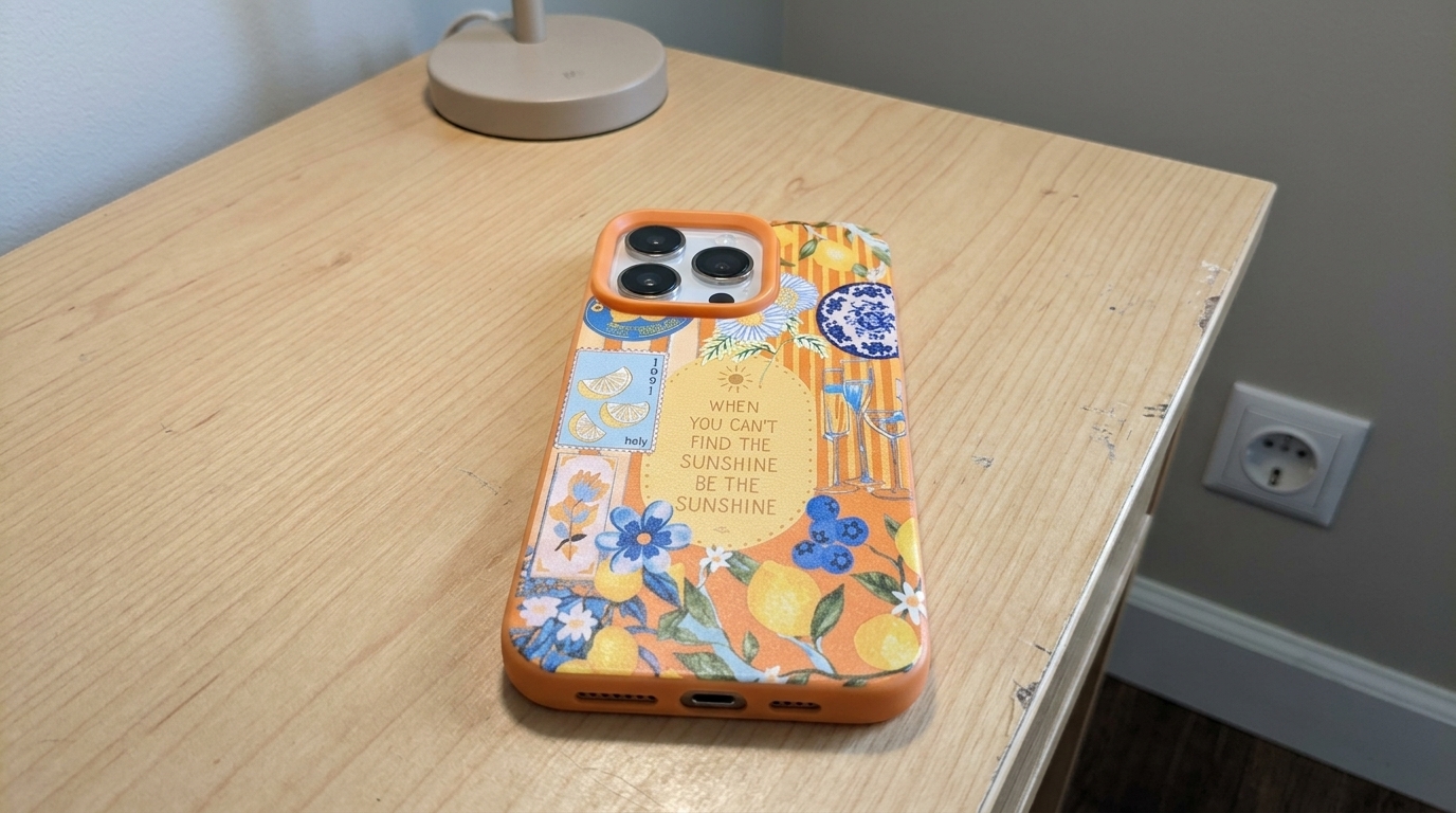 Летний чехол для iPhone — заказываю каждый сезон. За 150 рублей можно менять настроение телефона хоть каждую неделю. Фото.