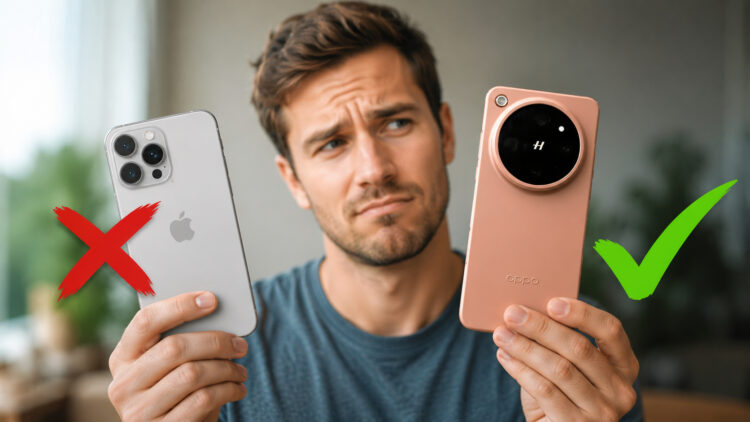 Перехожу с iPhone на Android. Выбираю среди этих 5 смартфонов. Фото.