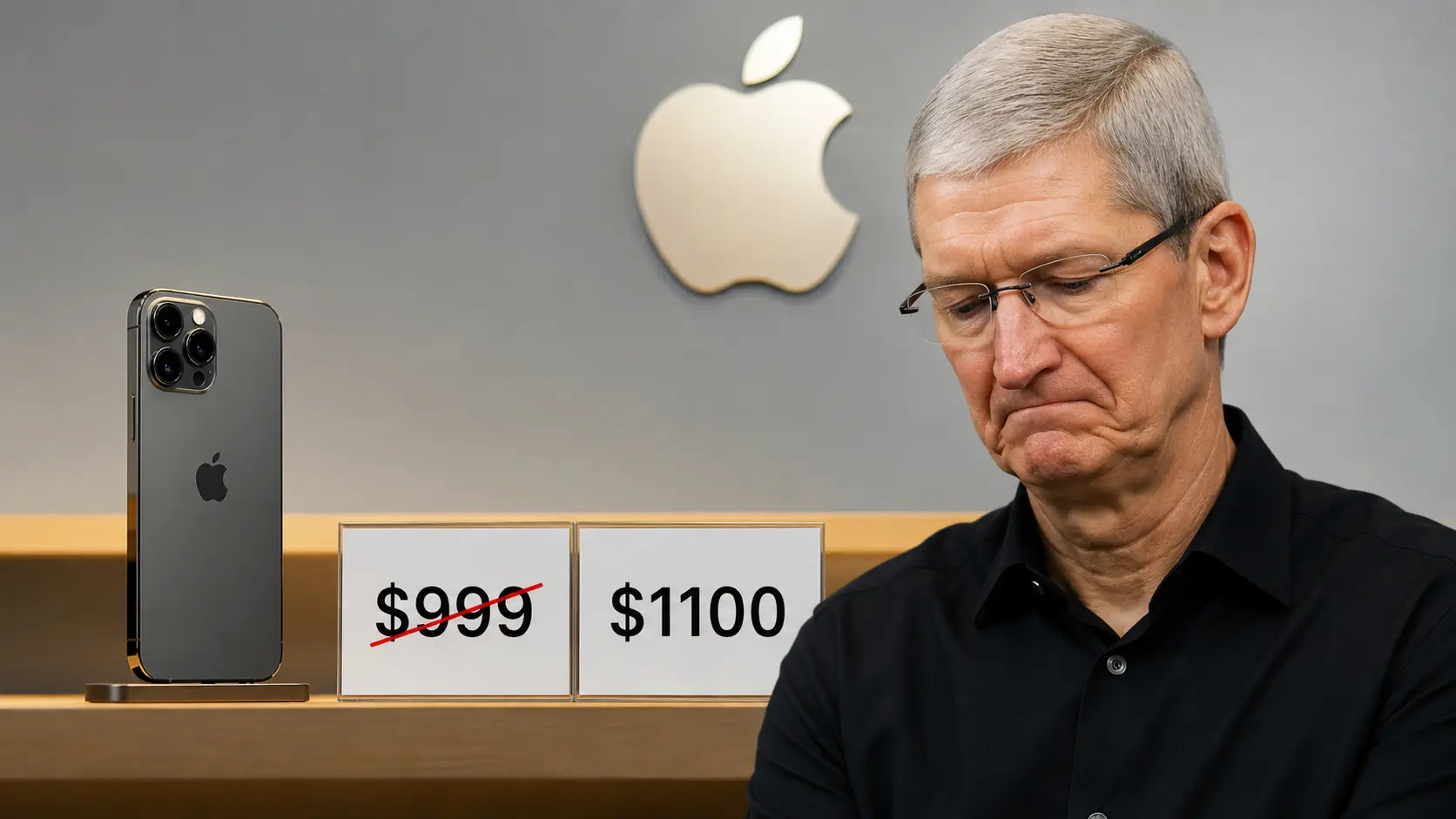 Как дефицит памяти влияет на стоимость устройств Apple. Тим Кук предупредил о подорожании, но все думали, что не сиюминутном. Фото.