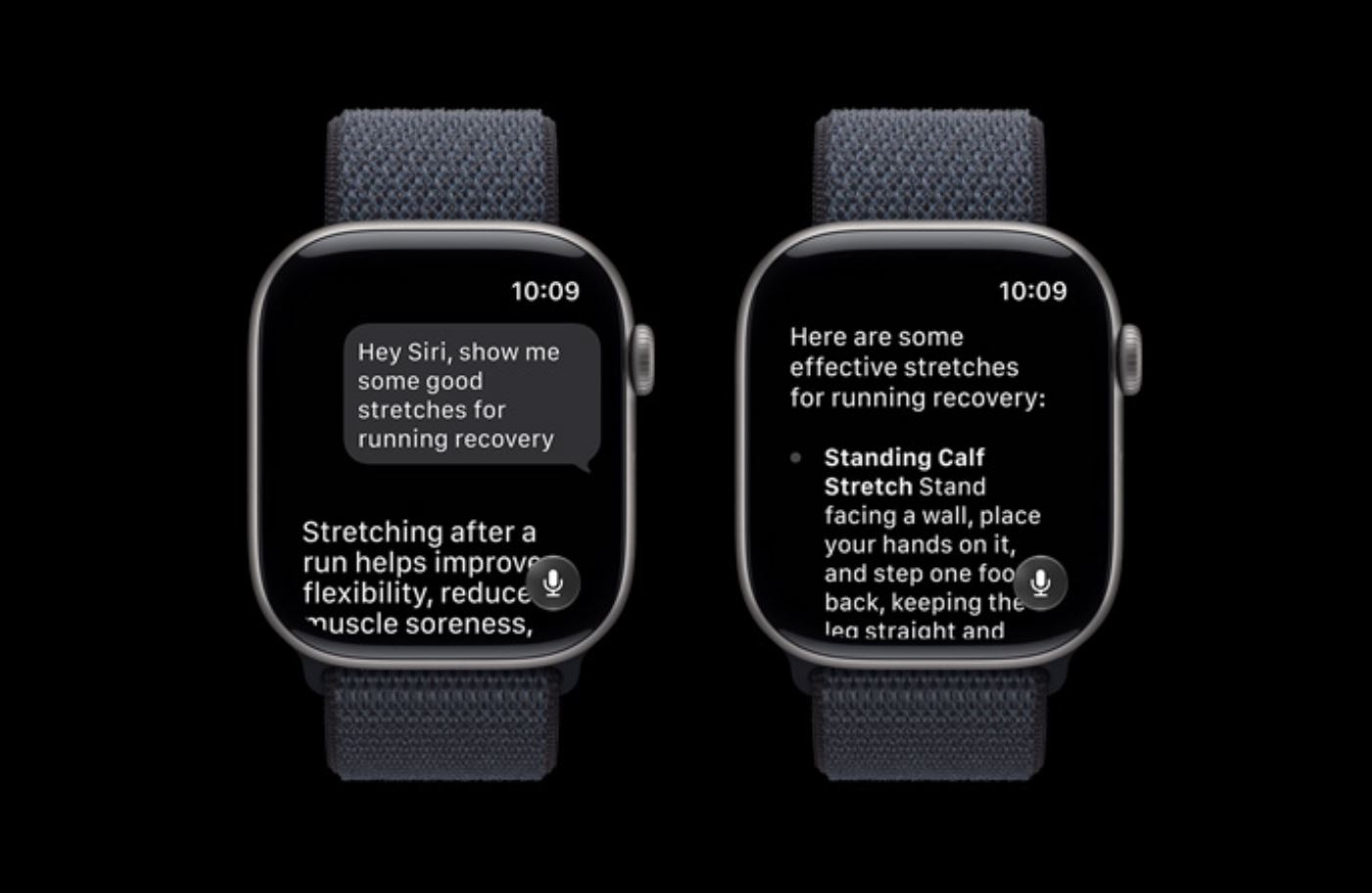 Siri с ИИ — доступна ли в watchOS 27. Разумеется, Siri доступна в обновлении для часов. Фото.