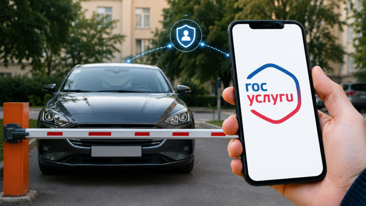 Машина перекрыла выезд — как найти водителя через Госуслуги с Айфона. Фото.