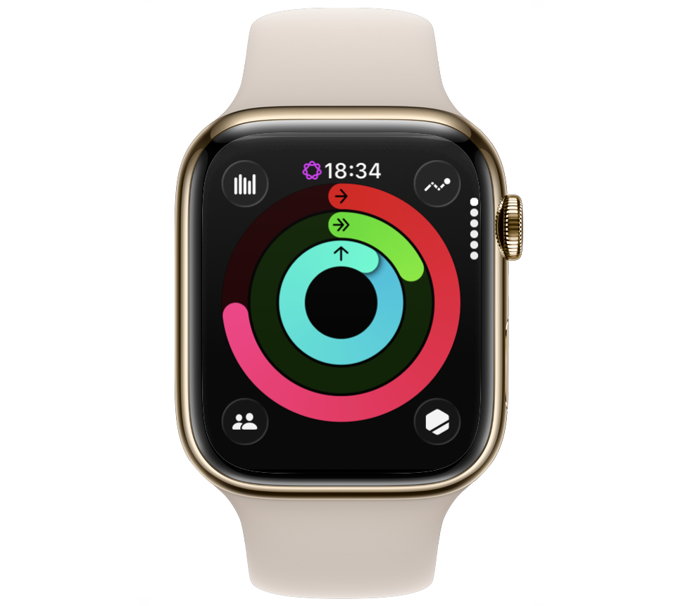 Что означают кольца активности на Apple Watch и как они работают. Кольца можно закрывать проще, чем вам кажется. Фото.