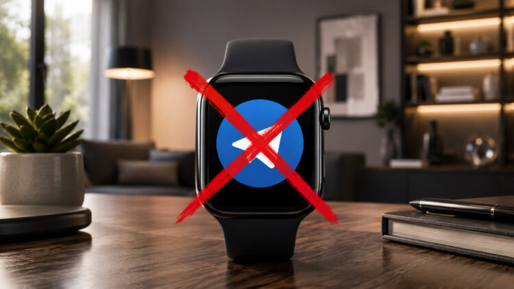 Я поставил Telegram на Apple Watch и просто в шоке. Это худшее приложение для часов из всех. Фото.